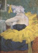 Henri de toulouse-lautrec The Clowness Cha-U-Kao (mk09) china oil painting reproduction